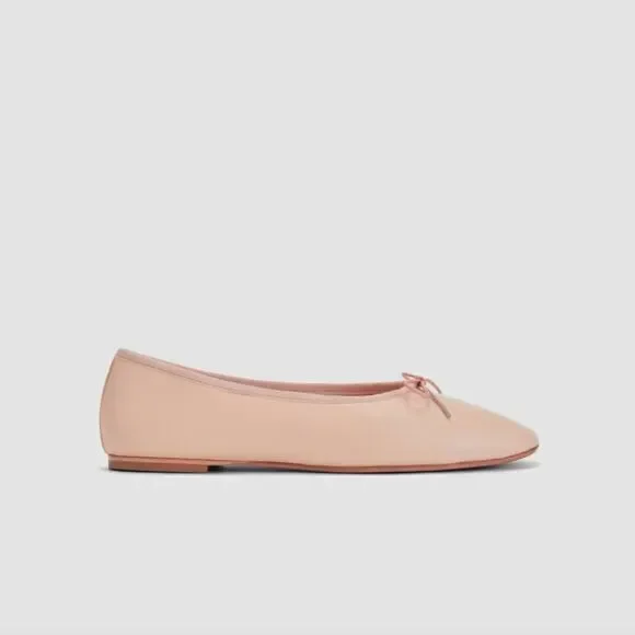 Everlane Italian leather day ballet flat in pink - Picture 9 of 17